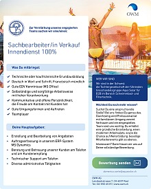 STL INS Sachbearb Verk Innendienst OWM 1080x1350 DE NET